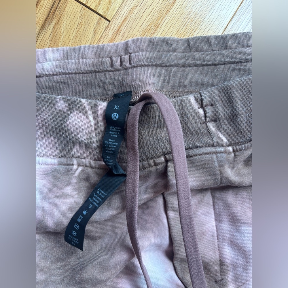 Lululemon Men's City Sweat Jogger French Terry Sweat-Pant's Med Brown Pink Clay - Picture 8 of 11